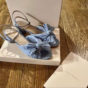 NEW Loeffler Randall Dahlia Blue Low Heels
